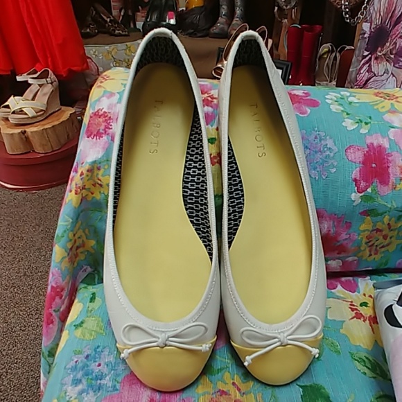 TALBOT'S BALLERINA FLATS - Picture 1 of 8